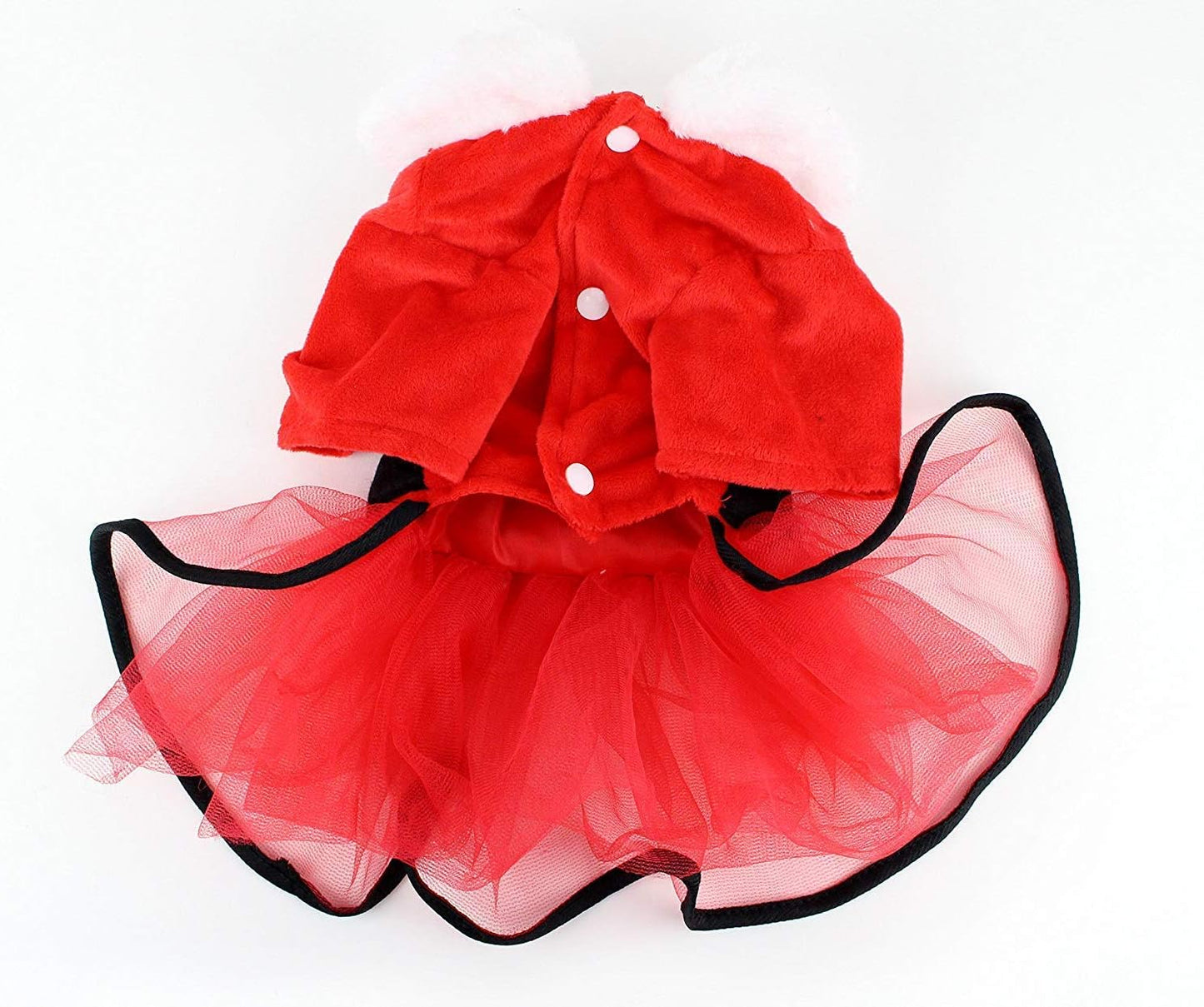 Mrs. Claus Santa Tutu Dog Dress (Xxx-Large)