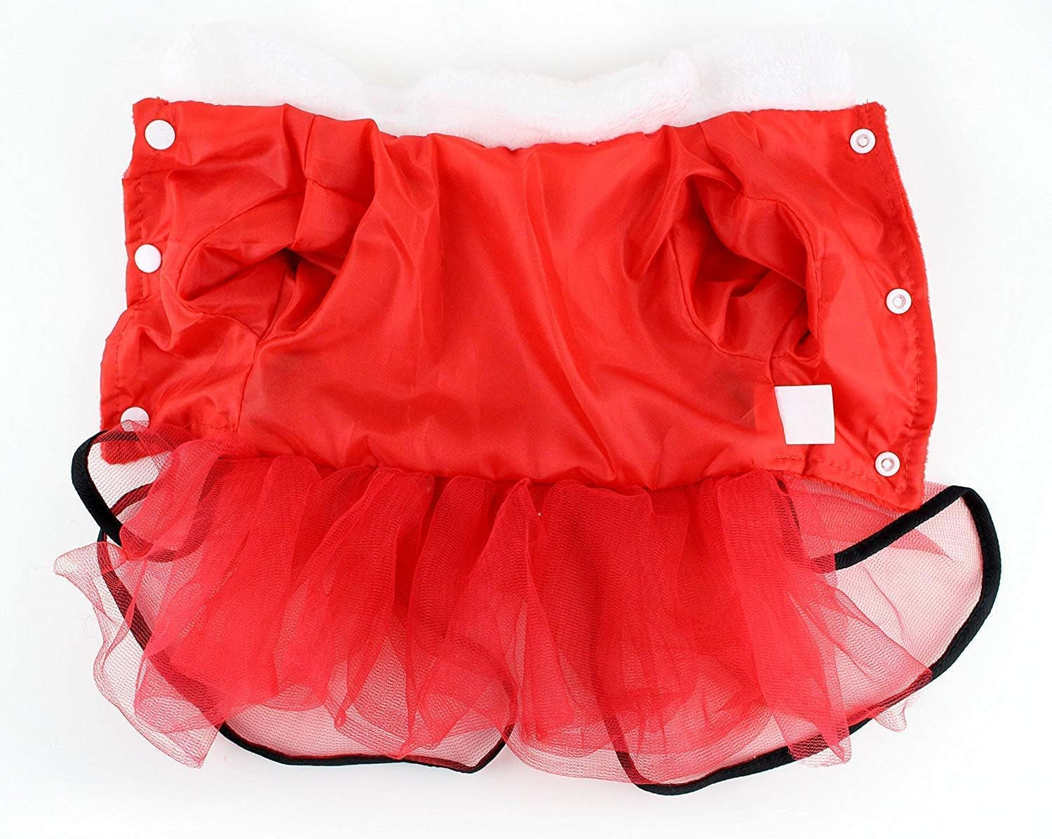 Mrs. Claus Santa Tutu Dog Dress (Xxx-Large)