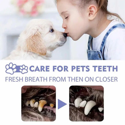 50Ml Pet Oral Cleanse Spray Dogs Mouth Fresh Teeth Clean Deodorant Prevent Calculus Remove Kitten Bad Breath Mouth Pet Supplies